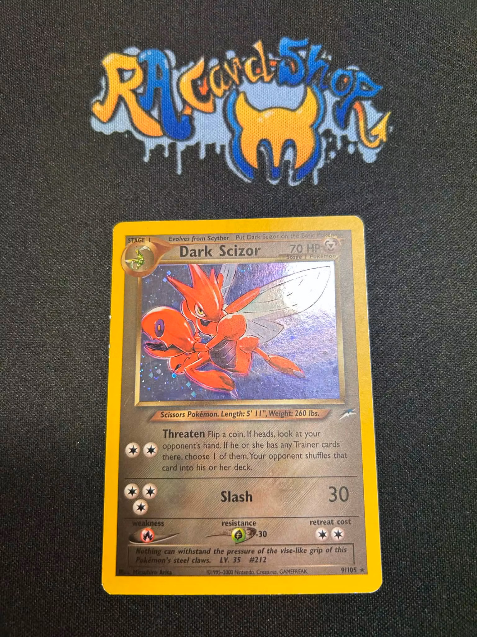 Scizor Holo Rare 9/105 Neo Destiny Pokemon