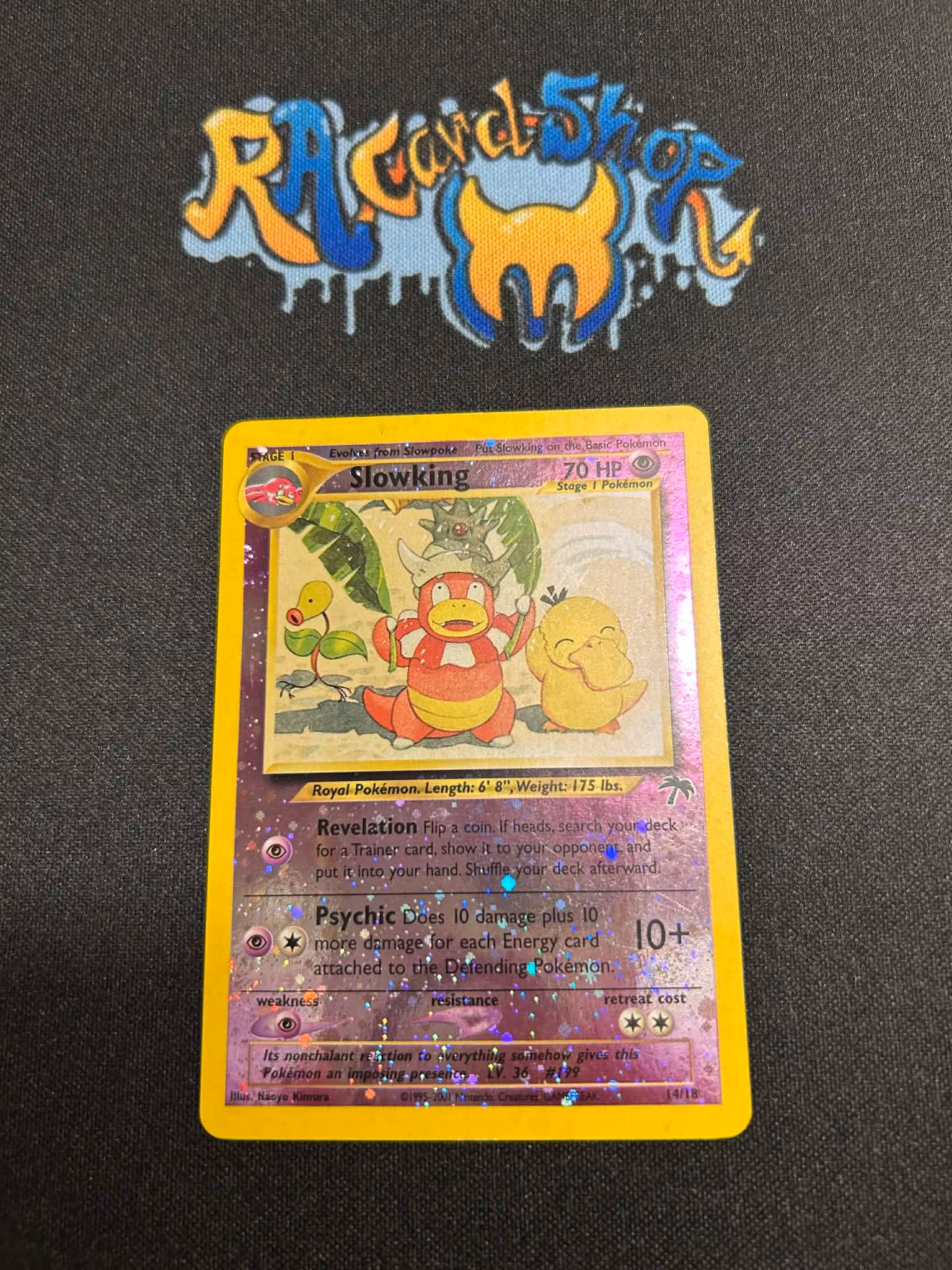 Slowking Holo Rare 14/18 Southern Islands Pokemon