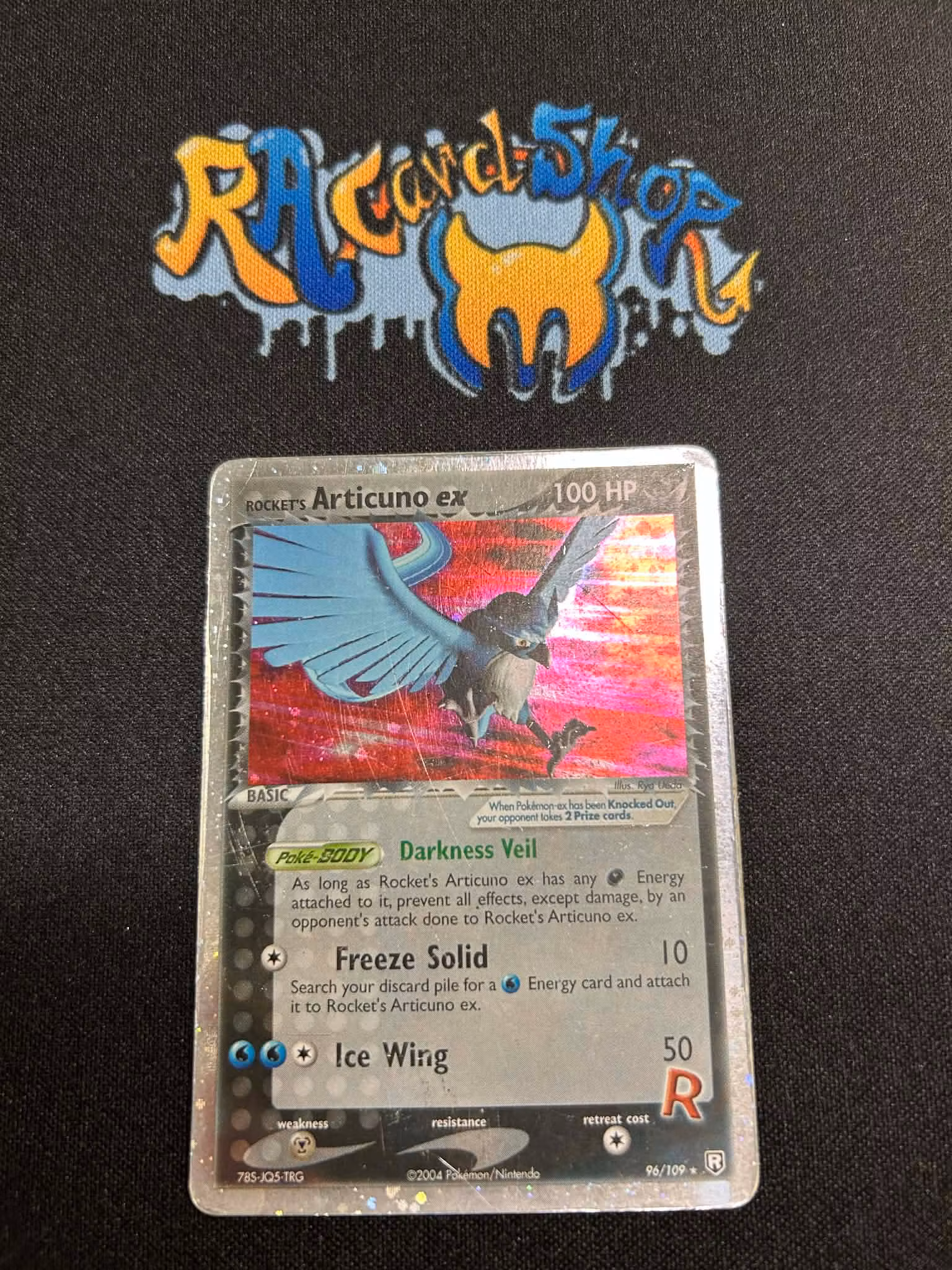 Rockets Articuno Ultra Rare 96/109 EX Team Rocket Returns Pokemon