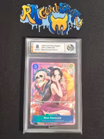 Boa Hancock Alt Art 051 Op13 Graded Card 8 Rauk Card