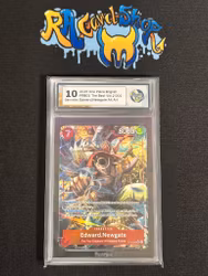 Edward Newgate Alt Art ST15 002 Graded Card 10 Rauk Card