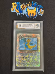 Dark Dragonite Reverse Holo 005 Legendary Collection Graded Card 6 Rauk Card