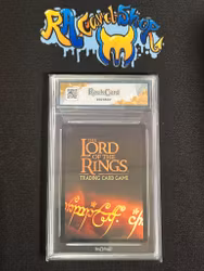 Baruk Khazad 4C49 Battle of Helms Deep Singed By John Davies Graded Card 8 Rauk Card