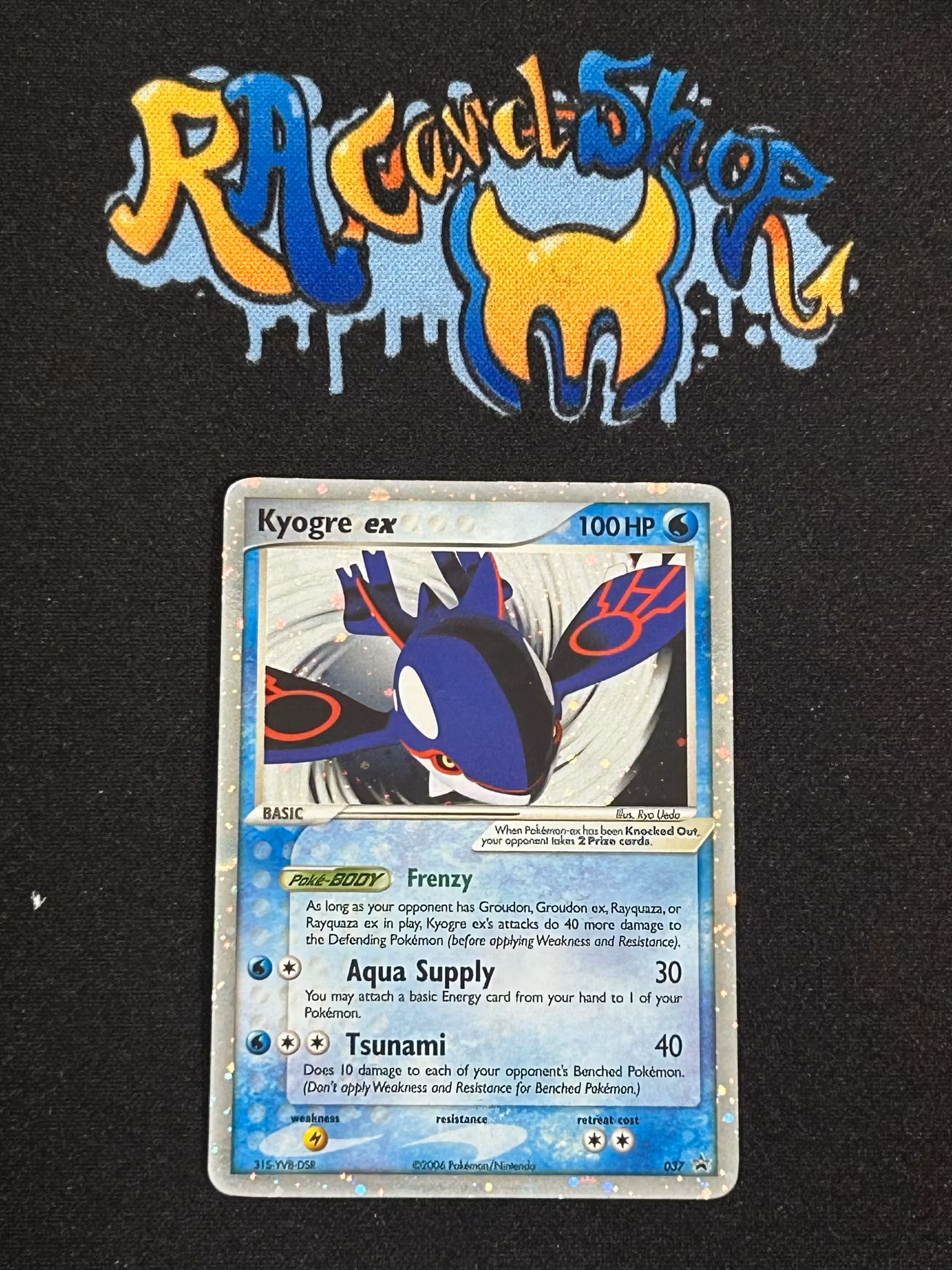 Kyogre ex 037 Nintendo Black Star Promos Pokemon