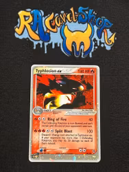 Typhlosion ex Ultra Rare 99/100 EX Sandstorm Pokemon