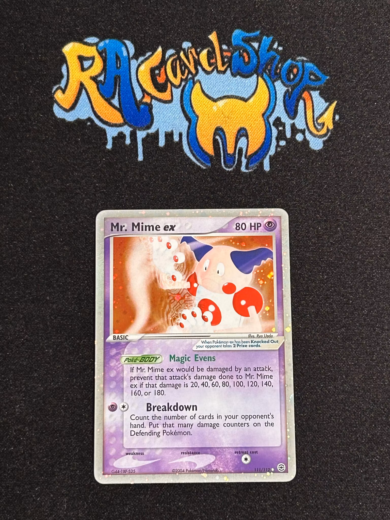 Mr Mime ex Ultra Rare 111/112 EX FireRed & LeafGreen Pokemon