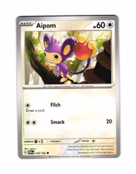 Aipom Common 145/182 Paradox Rift Pokemon