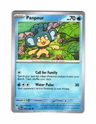 Panpour Common 041/182 Paradox Rift Pokemon