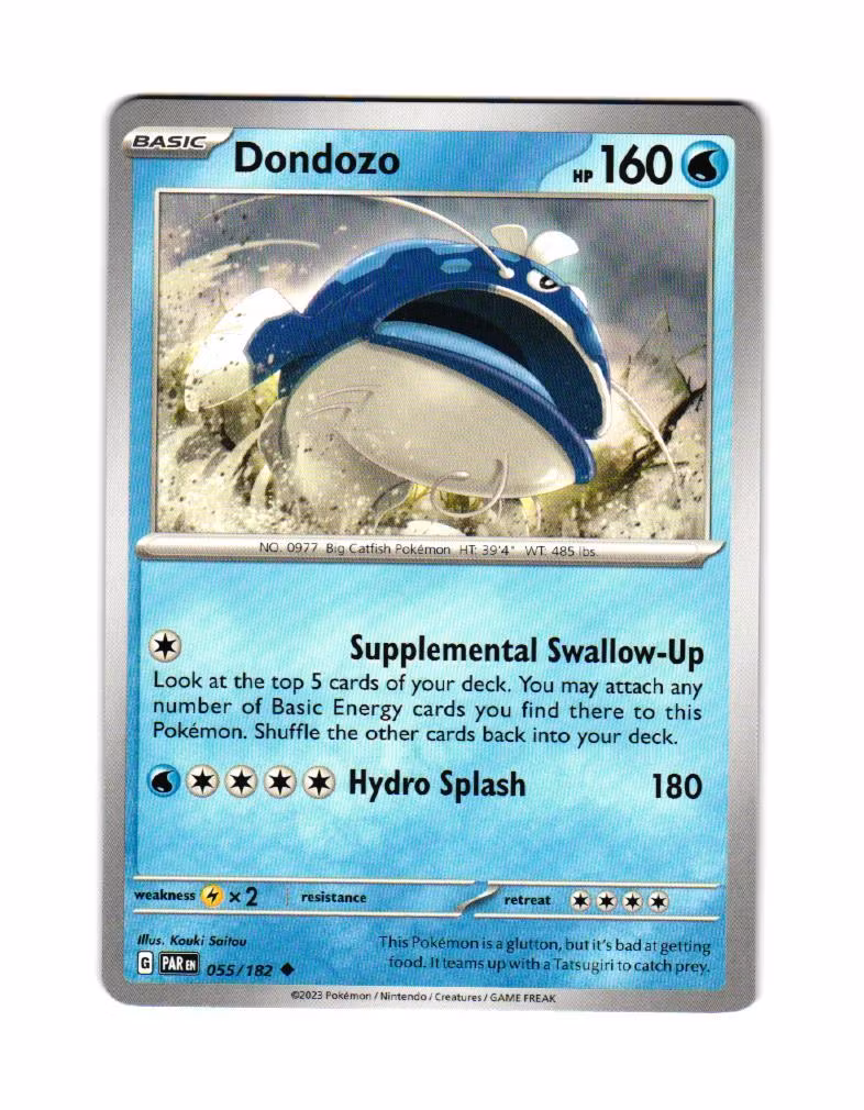 Dondozo Uncommon 055/182 Paradox Rift Pokemon