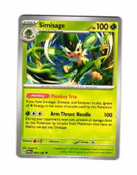 Simisage Uncommon 005/182 Paradox Rift Pokemon
