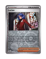 Lucian Reverse Holo Uncommon 157/167 Twilight Masquerade Pokemon