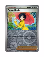 Parasol Lady Reverse Holo Common 169/167 Twilight Masquerade Pokemon
