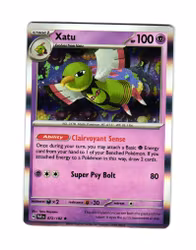 Xatu Holo Rare 072/167 Twilight Masquerade Pokemon