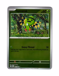 Spinarak Reverse Holo Common 001/088 Perfect Order Pokemon