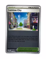 Lumiose City Reverse Holo Uncommon 077/088 Perfect Order Pokemon