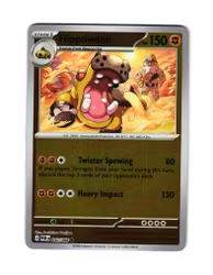 Hippowdon Reverse Holo Uncommon 040/088 Perfect Order Pokemon