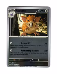 Raticate Reverse Holo Uncommon 061/088 Perfect Order Pokemon