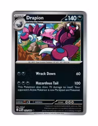 Drapion Reverse Holo Uncommon 052/088 Perfect Order Pokemon