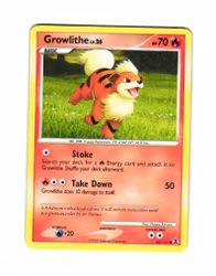 Growlithe Common 63/111 Rising Rivals Pokemon