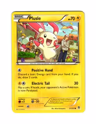 Plusle Common 31/111 Furious Fist Pokemon