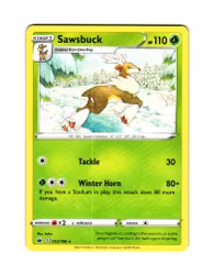 Sawsbuck Rare 012/198 Chilling Reign Pokemon
