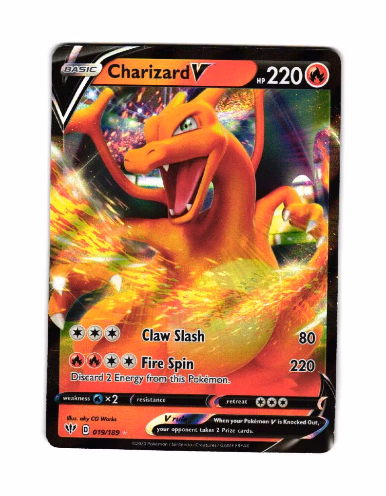 Charizard V Ultra Rare 019/159 Darkness Ablaze Pokemon