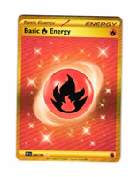 Basic Fire Energy Secret Rare 230/167 Obsidian Flames Pokemon