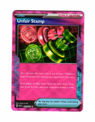 Unfair Stamp ACE Rare 165/167 Twilight Masquerade Pokemon