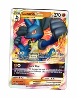 Lucario V SWSH214 Black Star Promo Pokemon