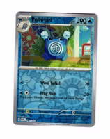 Poliwhirl Reverse Holo Common 061/165 Pokemon 151