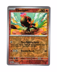 Charcadet Reverse Holo UCommon 026/182 Paradox Rift Pokemon