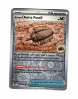 Antique Dome Fossil Reverse Holo Common 152/165 Pokemon 151