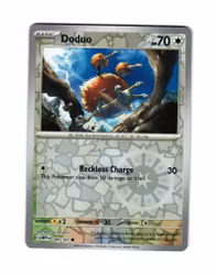 Dodou Reverse Holo Common 084/165 Pokemon 151