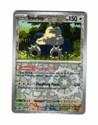 Snorlax Reverse Holo Uncommon 143/165 Pokemon 151