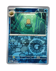 Omanyte Reverse Holo Uncommon 138/165 Pokemon 151