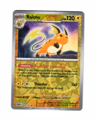 Raichu Reverse Holo Rare 026/165 Pokemon 151