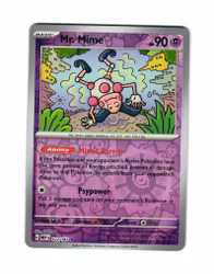 Mr Mime Reverse Holo Rare 122/165 Pokemon 151