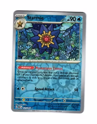 Starmie Reverse Holo Rare 121/165 Pokemon 151