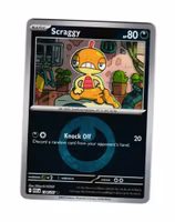 Scraggy Reverse Holo Common 134/217 Ascended Heroes Pokemon