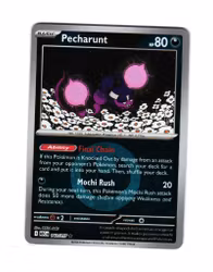 Pecharunt Reverse Holo Rare 143/217 Ascended Heroes Pokemon