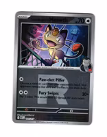 Team Rockets Meowth Reverse Holo Common 161/217 Ascended Heroes Pokemon