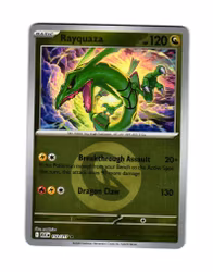 Rayquaza Reverse Holo Rare 153/217 Ascended Heroes Pokemon