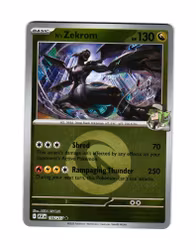 Ns Zekrom Reverse Holo Rare 155/217 Ascended Heroes Pokemon