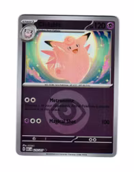 Clefable Reverse Holo Uncommon 075/217 Ascended Heroes Pokemon