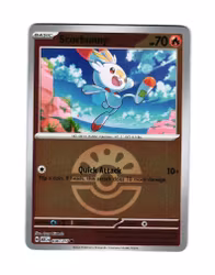 Scorbunny Friend Ball Reverse Holo Common 036/217 Ascended Heroes Pokemon