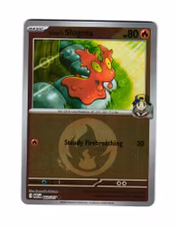 Ethans Slugma Reverse Holo Common 023/217 Ascended Heroes Pokemon