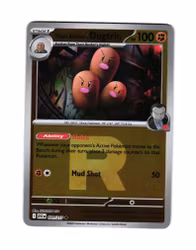Team Rockets Dugtrio Reverse Holo Uncommon 101/217 Ascended Heroes Pokemon