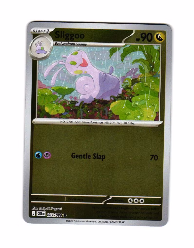 Sligoo Reverse Holo Common 067/086 Chaos Rising Pokemon