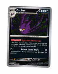 Crobat Reverse Holo Rare 051/086 Chaos Rising Pokemon
