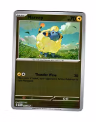 Mareep Reverse Holo Common 027/086 Chaos Rising Pokemon